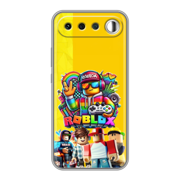 Силиконовый чехол на Realme 16 с принтом Roblox Роблокс Силиконовый чехол на Realme 16 с принтом Roblox Роблокс