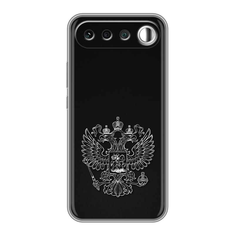 Силиконовый чехол на Realme 16 с принтом Герб России Силиконовый чехол на Realme 16 с принтом Герб России