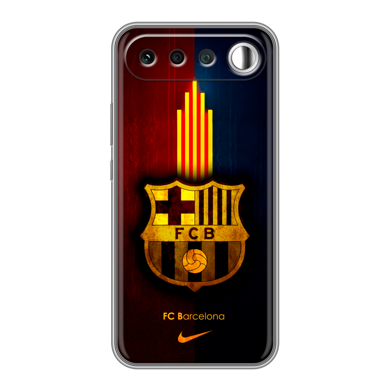 Силиконовый чехол на Realme 16 с принтом Барселона Barcelona Силиконовый чехол на Realme 16 с принтом Барселона Barcelona