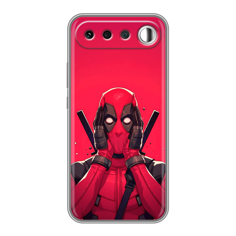 Силиконовый чехол на Realme 16 с принтом Дедпул Deadpool Силиконовый чехол на Realme 16 с принтом Дедпул Deadpool