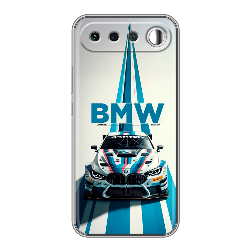 Силиконовый чехол на Realme 16 с принтом БМВ BMW Силиконовый чехол на Realme 16 с принтом БМВ BMW