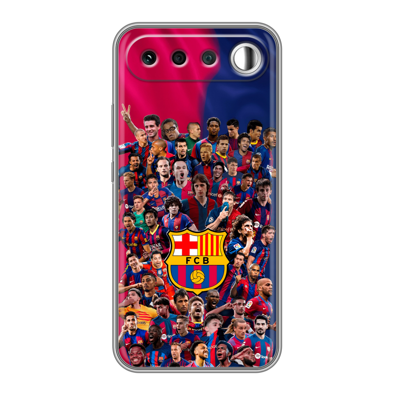 Силиконовый чехол на Realme 16 с принтом Барселона Barcelona Силиконовый чехол на Realme 16 с принтом Барселона Barcelona