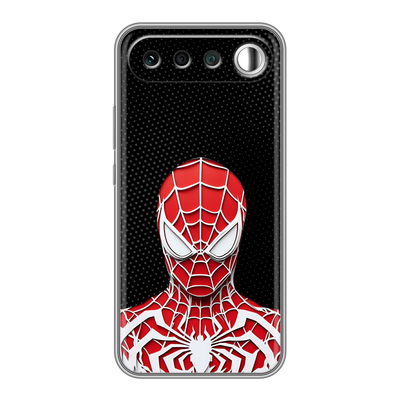 Силиконовый чехол на Realme 16 с принтом человек паук spiderman Силиконовый чехол на Realme 16 с принтом человек паук spiderman