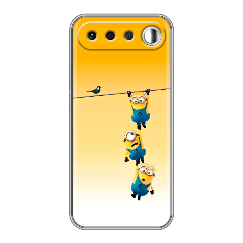 Силиконовый чехол на Realme 16 с принтом Миньоны Силиконовый чехол на Realme 16 с принтом Миньоны
