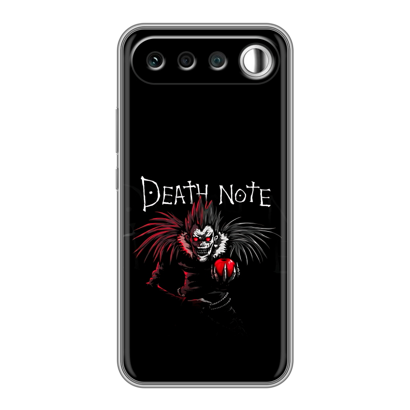 Силиконовый чехол на Realme 16 с принтом Death note Тетрадь смерти Силиконовый чехол на Realme 16 с принтом Death note Тетрадь смерти