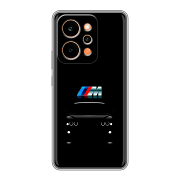Силиконовый чехол на Realme P4 Power с принтом БМВ BMW