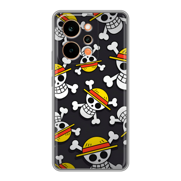 Силиконовый чехол на Realme P4 Power с принтом One Piece Ван Пис