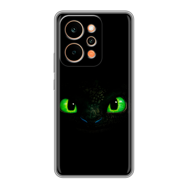Силиконовый чехол на Realme P4 Power с принтом Как приручить дракона Силиконовый чехол на Realme P4 Power с принтом Как приручить дракона