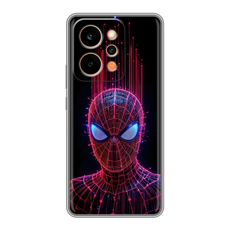 Силиконовый чехол на Realme P4 Power с принтом Spiderman Человек паук Силиконовый чехол на Realme P4 Power с принтом Spiderman Человек паук