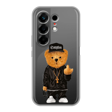 Силиконовый чехол на Tecno Camon 50 с принтом Мишка Силиконовый чехол на Tecno Camon 50 с принтом Мишка