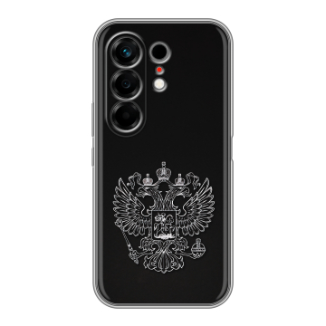 Силиконовый чехол на Tecno Camon 50 с принтом Герб России Силиконовый чехол на Tecno Camon 50 с принтом Герб России