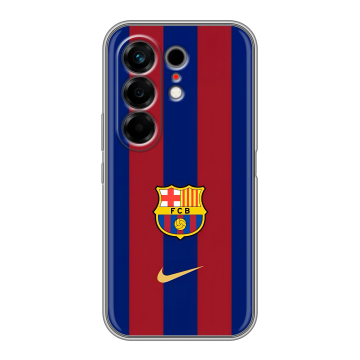 Силиконовый чехол на Tecno Camon 50 с принтом Барселона Barcelona