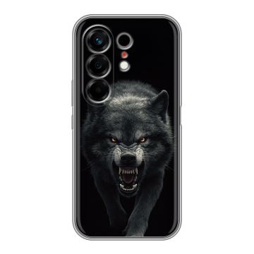 Силиконовый чехол на Tecno Camon 50 с принтом Волк