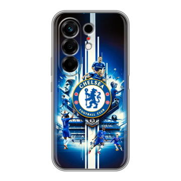 Силиконовый чехол на Tecno Camon 50 с принтом Chelsea Челси