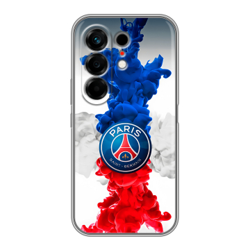 Силиконовый чехол на Tecno Camon 50 с принтом PSG ПСЖ