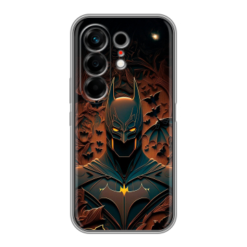 Силиконовый чехол на Tecno Camon 50 с принтом Batman Бэтмен
