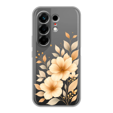 Силиконовый чехол на Tecno Camon 50 с принтом для девушки