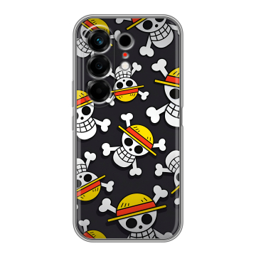 Силиконовый чехол на Tecno Camon 50 с принтом One Piece Ван Пис