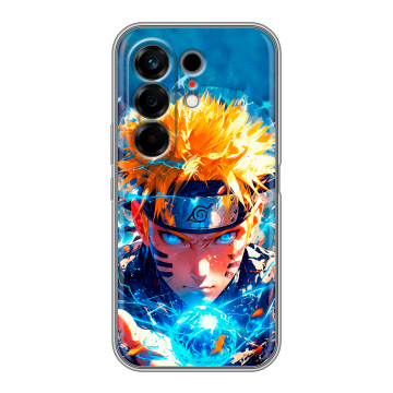 Силиконовый чехол на Tecno Camon 50 с принтом Аниме Наруто Naruto