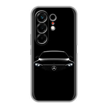 Силиконовый чехол на Tecno Camon 50 с принтом Mercedes Мерседес Силиконовый чехол на Tecno Camon 50 с принтом Mercedes Мерседес