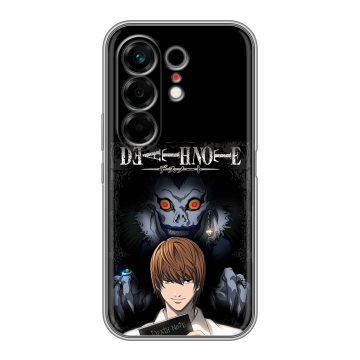 Силиконовый чехол на Tecno Camon 50 с принтом Death note Тетрадь смерти