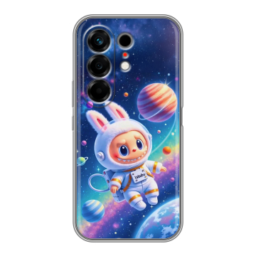 Силиконовый чехол на Tecno Camon 50 с принтом Labubu Лабубу Силиконовый чехол на Tecno Camon 50 с принтом Labubu Лабубу