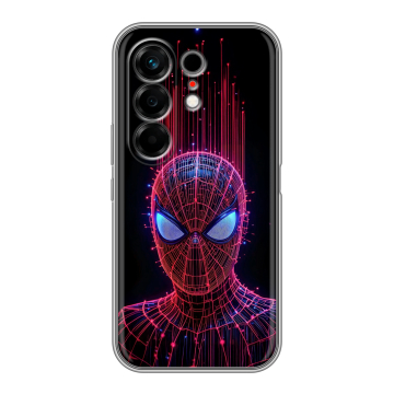 Силиконовый чехол на Tecno Camon 50 с принтом Spiderman Человек паук