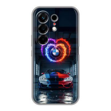 Силиконовый чехол на Tecno Camon 50 с принтом BMW БМВ