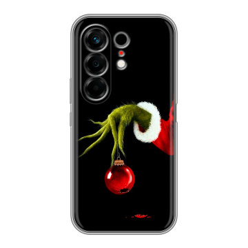 Силиконовый чехол на Tecno Camon 50 с принтом Новый год Гринч