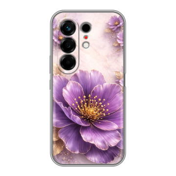 Силиконовый чехол на Tecno Camon 50 с принтом женский Силиконовый чехол на Tecno Camon 50 с принтом женский
