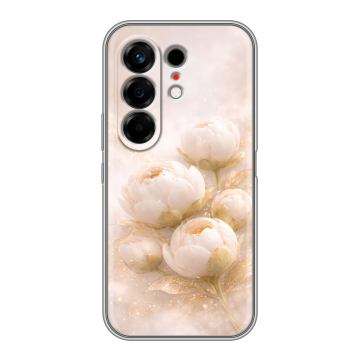 Силиконовый чехол на Tecno Camon 50 с принтом женский Силиконовый чехол на Tecno Camon 50 с принтом женский