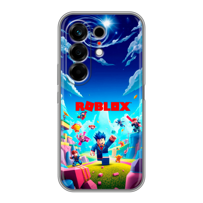 Силиконовый чехол на Tecno Camon 50 с принтом Roblox Роблокс Силиконовый чехол на Tecno Camon 50 с принтом Roblox Роблокс