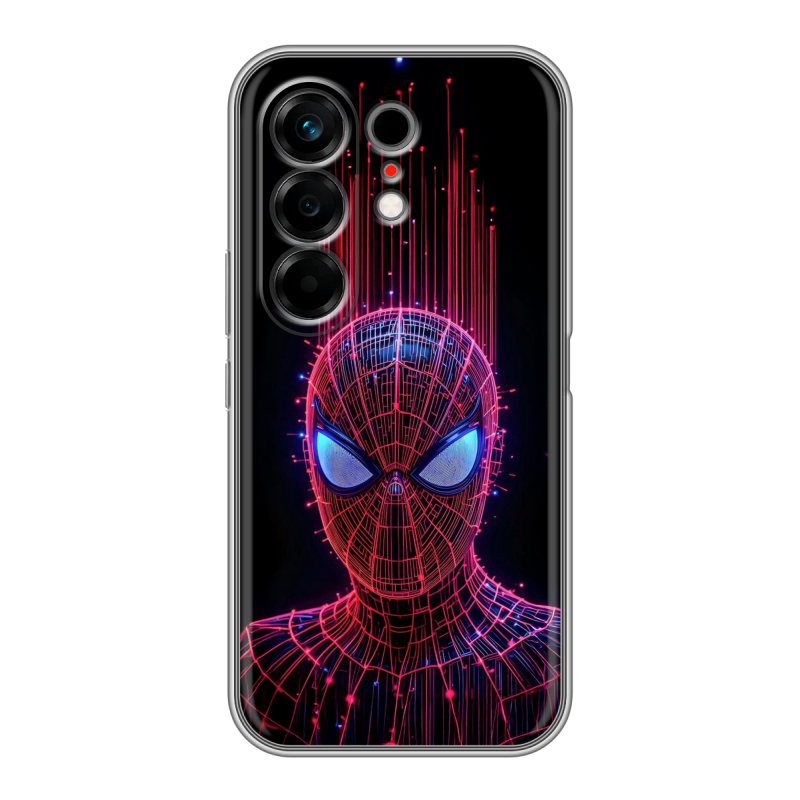 Силиконовый чехол на Tecno Camon 50 с принтом Spiderman Человек паук Силиконовый чехол на Tecno Camon 50 с принтом Spiderman Человек паук