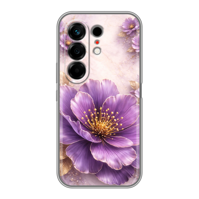 Силиконовый чехол на Tecno Camon 50 с принтом женский Силиконовый чехол на Tecno Camon 50 с принтом женский
