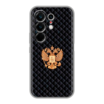 Силиконовый чехол на Tecno Camon 50 Ultra с принтом Герб России принт