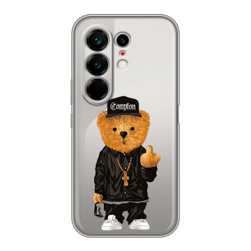 Силиконовый чехол на Tecno Camon 50 Ultra с принтом Плюшевый медведь Силиконовый чехол на Tecno Camon 50 Ultra с принтом Плюшевый медведь