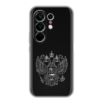 Силиконовый чехол на Tecno Camon 50 Ultra с принтом Герб России Силиконовый чехол на Tecno Camon 50 Ultra с принтом Герб России