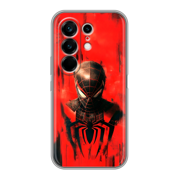 Силиконовый чехол на Tecno Camon 50 Ultra с принтом человек паук spiderman Силиконовый чехол на Tecno Camon 50 Ultra с принтом человек паук spiderman