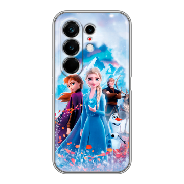 Силиконовый чехол на Tecno Camon 50 Ultra с принтом Холодное сердце Frozen Силиконовый чехол на Tecno Camon 50 Ultra с принтом Холодное сердце Frozen
