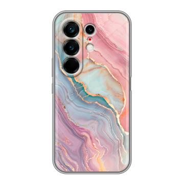 Силиконовый чехол на Tecno Camon 50 Ultra с принтом розовый мрамор Силиконовый чехол на Tecno Camon 50 Ultra с принтом розовый мрамор