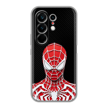 Силиконовый чехол на Tecno Camon 50 Ultra с принтом человек паук spiderman