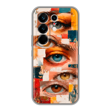 Силиконовый чехол на Tecno Camon 50 Ultra с принтом Модный принт Силиконовый чехол на Tecno Camon 50 Ultra с принтом Модный принт