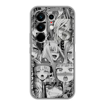 Силиконовый чехол на Tecno Camon 50 Ultra с принтом Ahegao Ахегао Аниме Силиконовый чехол на Tecno Camon 50 Ultra с принтом Ahegao Ахегао Аниме
