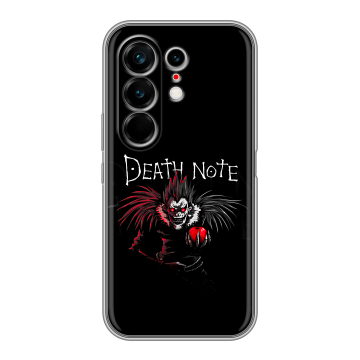Силиконовый чехол на Tecno Camon 50 Ultra с принтом Death note Тетрадь смерти Силиконовый чехол на Tecno Camon 50 Ultra с принтом Death note Тетрадь смерти