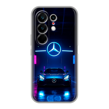 Силиконовый чехол на Tecno Camon 50 Ultra с принтом Mercedes Мерседес Силиконовый чехол на Tecno Camon 50 Ultra с принтом Mercedes Мерседес