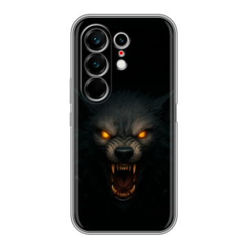 Силиконовый чехол на Tecno Camon 50 Ultra с принтом Волк Силиконовый чехол на Tecno Camon 50 Ultra с принтом Волк