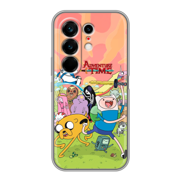 Силиконовый чехол на Tecno Camon 50 Ultra с принтом Adventure time Время приключений Силиконовый чехол на Tecno Camon 50 Ultra с принтом Adventure time Время приключений