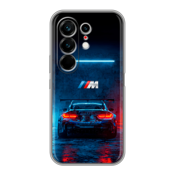 Силиконовый чехол на Tecno Camon 50 Ultra с принтом BMW БМВ Силиконовый чехол на Tecno Camon 50 Ultra с принтом BMW БМВ