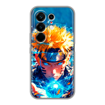 Силиконовый чехол на Tecno Camon 50 Ultra с принтом Аниме Наруто Naruto