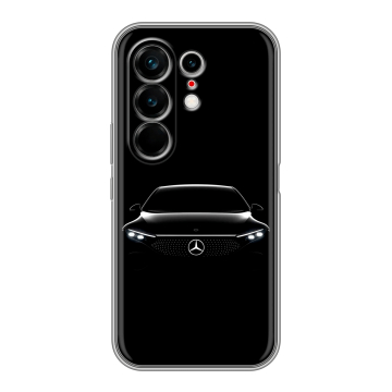 Силиконовый чехол на Tecno Camon 50 Ultra с принтом Mercedes Мерседес